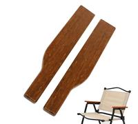 Wood Rail - Smooth Polished Widened Armrest, Folding Accessory| Multifunctional Rail Supplies For Camping, Home Furniture Enhancement, Indoor Outdoor Comfort, Seating S