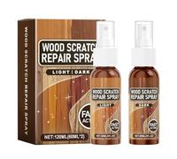 Wood Scratch Repair Spray, Multi Purpose 120ml Pack, Compact Build with Sturdy Aid Supply, Floor Care Helper, Seasonal Transition for Bedroom Entryway Dining Room Apartment Cabinet Table Shelf Desk
