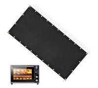 Wood Stove Wall Behind Grill Heat Mat for Deck Fence - Fireproof Outdoor Deck Refrigerator Cover for Camping, Garden, Yard