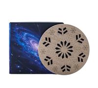 Wood Stream Drum Portable Sound - Soothing Musical Instrument | | Acoustic Relaxation Percussion, Mindful Sound Toy, Stress Relief Gear, Entertainment Hardware Supply Pro Max