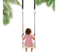 Wood Swing - Ensembles de balançoires pour la cour arrière pour | Bois de pin pour - Swing | Confiance de plaisir intérieur et extérieur | Sièges sensoriels haute performance pour les jeux