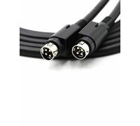 Wood Thrush Câble de Remplacement 4 Broches pour Edifier R1700BT R1850DB M60 M90, Cuivre Pur Double Blindage Haute Flexibilité, Transmission Audio Hi-Fi (200, Centimètres)