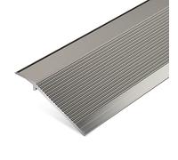 Wood to Carpet/Laminate to Tile,Transition Strip Aluminum Alloy Transition Strip for Big Drop, Scratch-Resistant Cuttable Edge Reducer, Edge Decoration(Dark Grey)