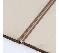Wood to Laminate Gap Covering Joining Strips,U-Shaped Flooring Transition Strips Wood to Tile, Door Threshold Aluminum Alloy, Gap Connecting(Rose Gold)