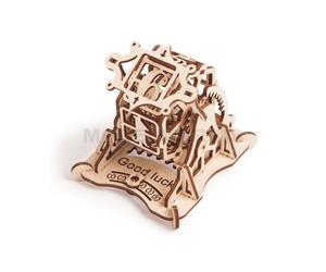 WOOD TRICK 19011 Roue De La Fortune + Jeu Pirates Aventures Jeux De Puzzle 3D