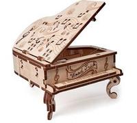 Wood Trick Toy Piano Music Box Moonlight Sonata, Wooden Musical Piano Toy Mini - 3D Wooden Puzzle, Assembly Toys, Brain Teaser for Adults and Kids
