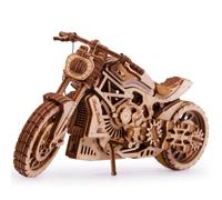 Wood Trick Motorcycle Puzzle 3D en Bois pour Adultes à Construire