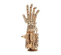 Wood Trick Puzzles 3D en bois robotique à construire pour adultes et enfants - Modèles en bois d'ingénierie de projets de bricolage mécaniques 3D pour adultes