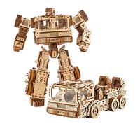 Wood Trick Timbertron Puzzle 3D en Bois pour Adultes à Construire