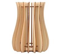Wood Vase Centerpiece, Vintage Blocks Planter, 10 inch Puzzle with Interlocking Design, Vase with Compact Design, Sturdy Decorative Display, Easy Style Solution for Bedroom Bathroom