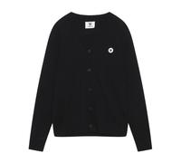 Wood Wood - LEO Lambswool Cardigan - Femme - Pulls - Noir - Taille: 36 FR