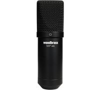 Microphone USB - WOODBRASS - UM1 - Cardioïde - Noir - Enregistrement Home Studio