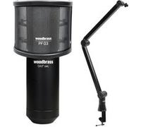 Woodbrass Bird UM1 Pack Podcast Microphones USB G
