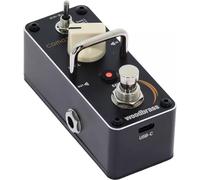 Woodbrass Comet Looper - Pédale Looper guitare format Mini boucleur - 30 min d’Enregistrement 24-bit/44,1 kHz, Boucles Overdubs Illimités, 3 Banques Mémoire, Undo/Redo, USB-C Import/Export WAV
