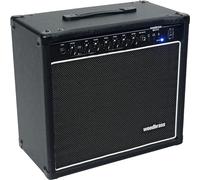 Woodbrass GE1040 Amplificateur Combo pour Guitare Électrique - Ampli 40W idéal pour Guitariste débutant et Amateur - Polyvalent, Reverb, Prise Casque : Parfait pour Jouer à la Maison ou sur scène