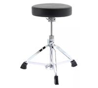 WOODBRASS NYX DT-1500 Siège Batterie - Tabouret Batterie Réglable Drum Throne Stable Double Embase, Assise Confort Haute Densité, Hardware Robuste 150 kg