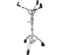 WOODBRASS NYX S-1500 Pied Caisse Claire Double Embase - Support Snare Drum Réglable avec Panier Rotatif, Stand Caisse Claire Robuste Aluminium/Acier pour Batterie