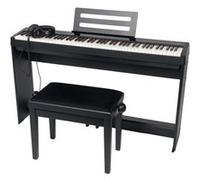 Woodbrass XP2 Meuble Noir Pack Deluxe Pianos numériques meubles