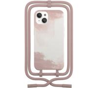Woodcessories - Coque Avec Cordon Iphone 13 Mini Tour De Cou Rouge
