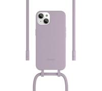 Woodcessories - Coque Avec Cordon Iphone 14 Plus Tour De Cou Lila
