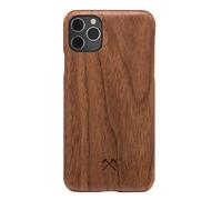Woodcessories - Coque Compatible avec iPhone 11 Pro Max. Coque fabriquée à partir de Bois véritbale et Durable. Design prenium, EcoCase Slim (Noyer)