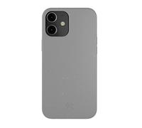 Woodcessories - Coque de téléphone Compatible avec Coque iPhone 12 Mini Gris biodégradable. Fabriqué à partir de matériau d'origine végétale et respectueux de l'environnement