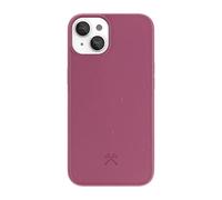 Woodcessories - Coque de téléphone Compatible avec Coque iPhone 14 Plus Rouge - biodégradable, fabriqué à partir de matériaux durables