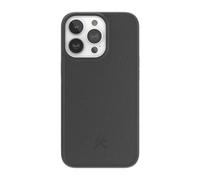 Woodcessories - Coque de téléphone Compatible avec Coque iPhone 15 Pro Noir - biodégradable, fabriqué à partir de matériaux durables