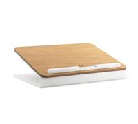 Woodcessories - Support Ordinateur Portable Bois, Compatible avec 10 à 16 Pouces, Support Pc Portable (Chêne)