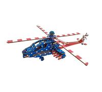 Woodcraft Puzzle 3D en bois Hélicoptère d'attaque américain Apache