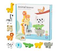 Wooden Animal Toys, Animal Stacking Blocks, Balance Building Toy, Animal Learning Toy, Educational Animal Toy, Stacking Blocks Toy, Wooden Learning Blocks, Outdoor Animal Toy, Travel Animal Toys