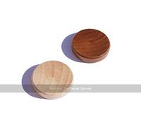 Wooden Backgammon Stones - 35mm
