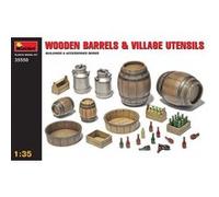 Wooden Barrels & Village Utensils - 1:35e - Miniart G