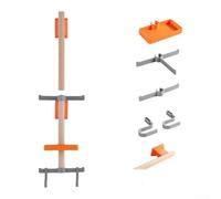 Wooden Bike Wall Rack Adjustable Storage for Helmet(D)