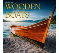 Wooden Boats 2026 Calendar: A Year of Timeless Craftsmanship and Seaside Adventure in Stunning Photography