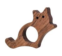 Wooden Cat Thumb Bookmark - Page Holder for Readers | Bookworm Accessory, Journal Tool, Library Decor, Home Study Organizer, Reading Lovers Gift, Portable Holder, Comfortable Grip for Daily Reading