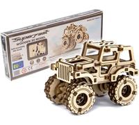 WOODEN CITY 3D Puzzle Monstertruck super rapide n°1