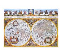 Wooden City Carte Antique Puzzle en Bois 1010 Pièces