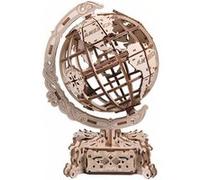 Wooden City globe terrestre puzzle 3D 26 x 18 x 16 cm bouleau 231 pièces Marron G