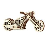 Wooden City Hachoir à puzzle 3D en bois 10 cm Marron G