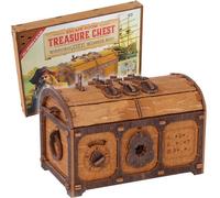 WOODEN.CITY - Jeu De Société en Bois pour Adulte - Puzzle 3D - Maquette à Construire - Casse-Tête - Escape Game - Boîte Mystère - Labyrinthe - DIY Construction