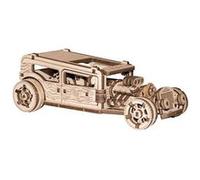 Wooden City kit de maquette Hot Rod 17 cm bois naturel 141-pièces Naturel G