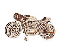 Wooden City kit de maquette Racer 14 cm bois naturel 85-pièces