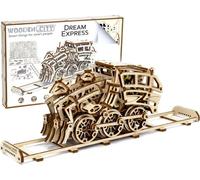 WOODEN CITY Puzzle 3D Dream Express avec rails 220 pièces