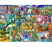 Wooden.City Puzzle en bois de 2000 pièces - Odyssée de l'espace - Unique et insolite avec des pièces formées - Puzzle mosaïque défi pour enfants et adultes Cadeau d'anniversaire incroyable 801x532 mm