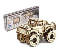 WOODEN CITY Puzzle en Bois Monster Truck 4 (Ford Pickup F-150 RANGER)