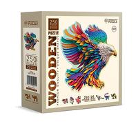 Wooden City Puzzle en bois Aigle L (WOD0165L) – 250 pièces – coloré – 8+ – G