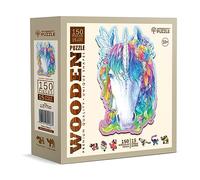 Puzzle bois - wooden city - licorne m (150 pcs) G