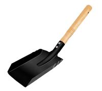 Wooden Coal Shovel - Fireplace Scoop for Ash Removal | 175g Lightweight Tool, Strong Wooden Handle, Perfect for Stove Barbecue, Outdoor Garage, Backyard Yard, Daily Cleaning Maintenance