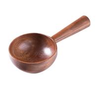 Wooden Cooking Spoon - Natural Wood, Large Soup Ladle | Durable Kitchen Utensil For Stirring Serving Mixing For Home Cooking Baking And Outdoor Meal Prep